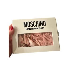 Moschino - Pattern Briefs (Thongs) NIB - XL - 2 Pair
